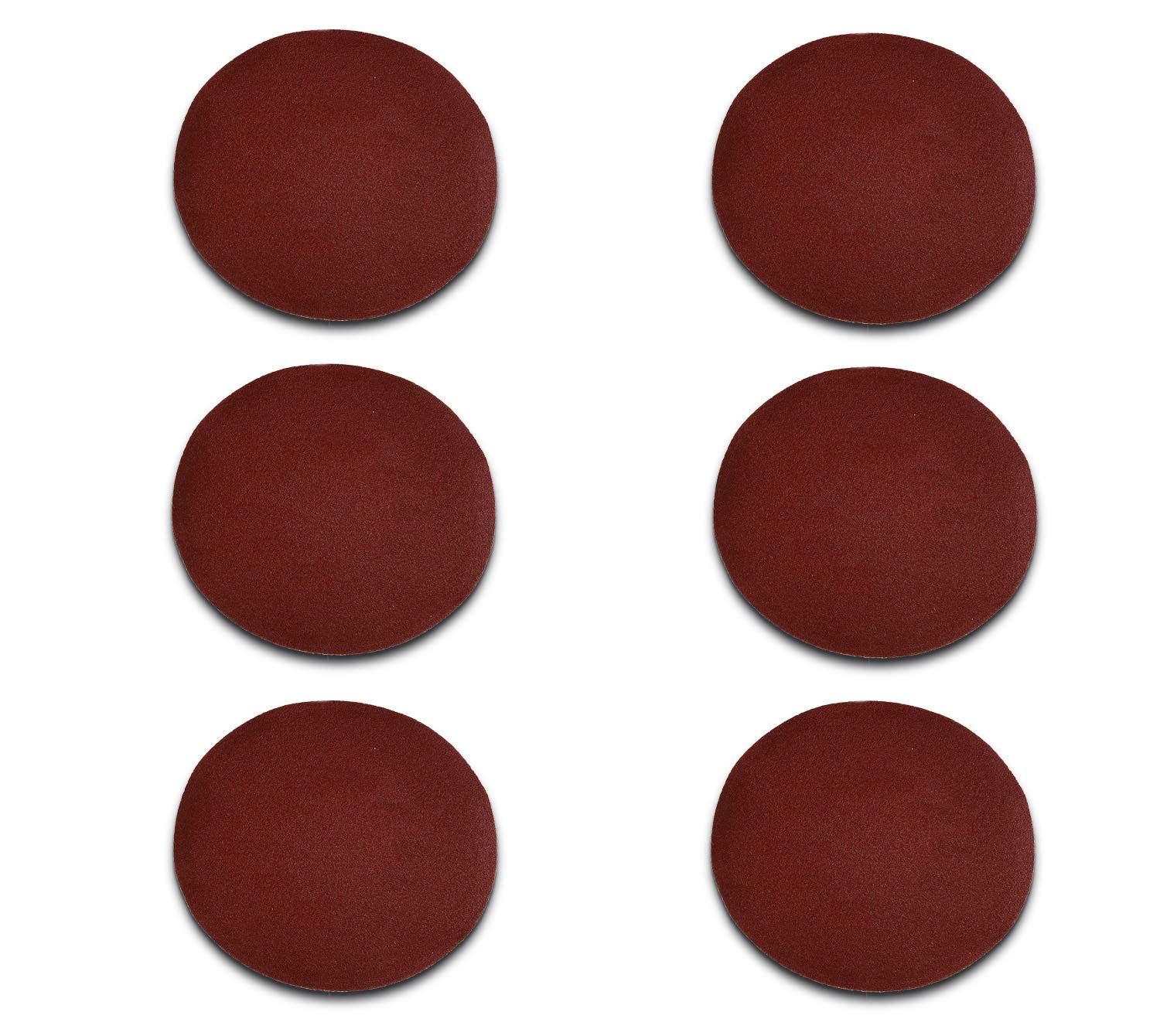 5 discos de apoyo de 125 mm + 200 discos abrasivos de 125 mm grano 40 para taladro eléctrico