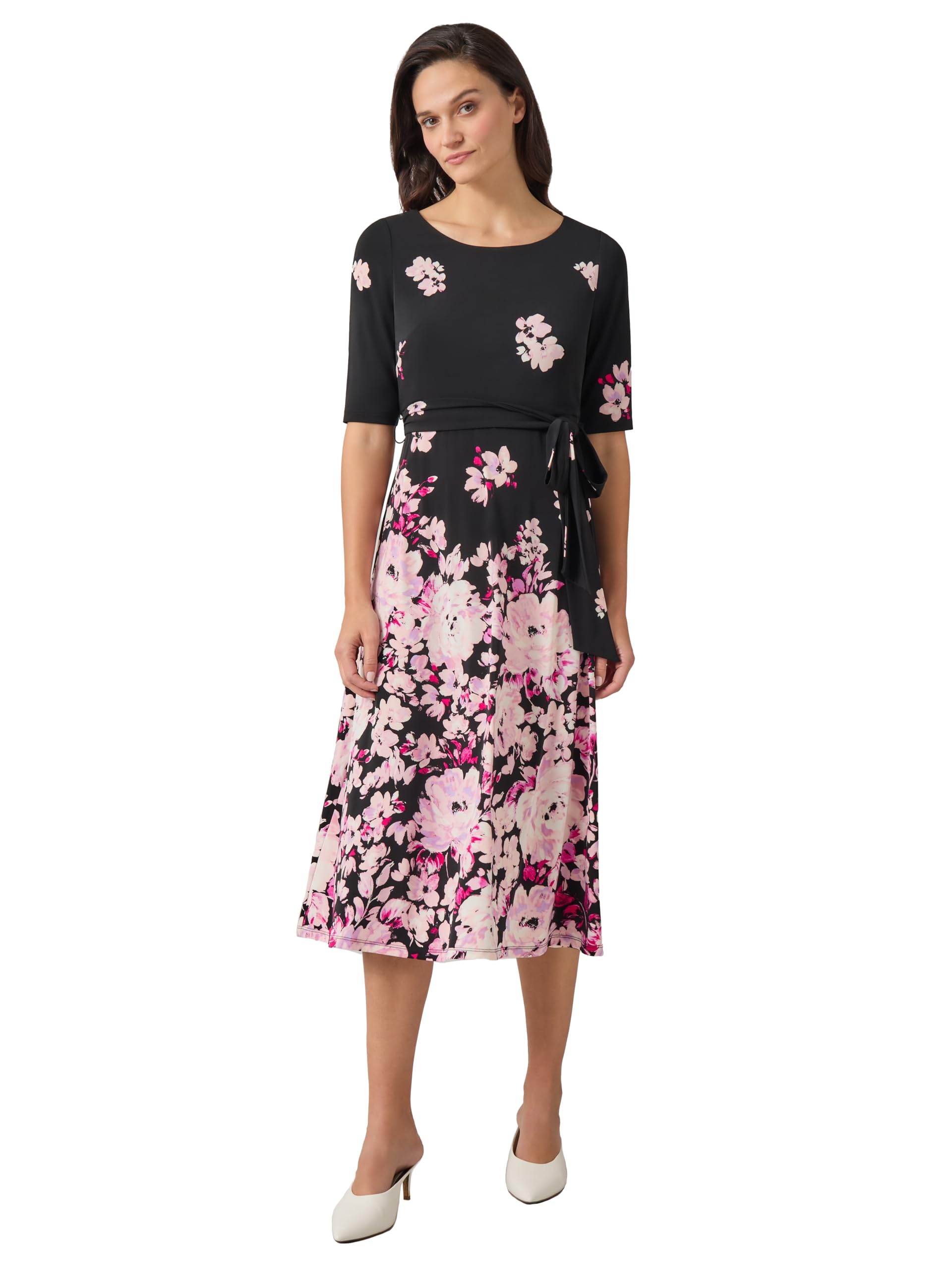 Kasper Womens Fit and Flare Dress
