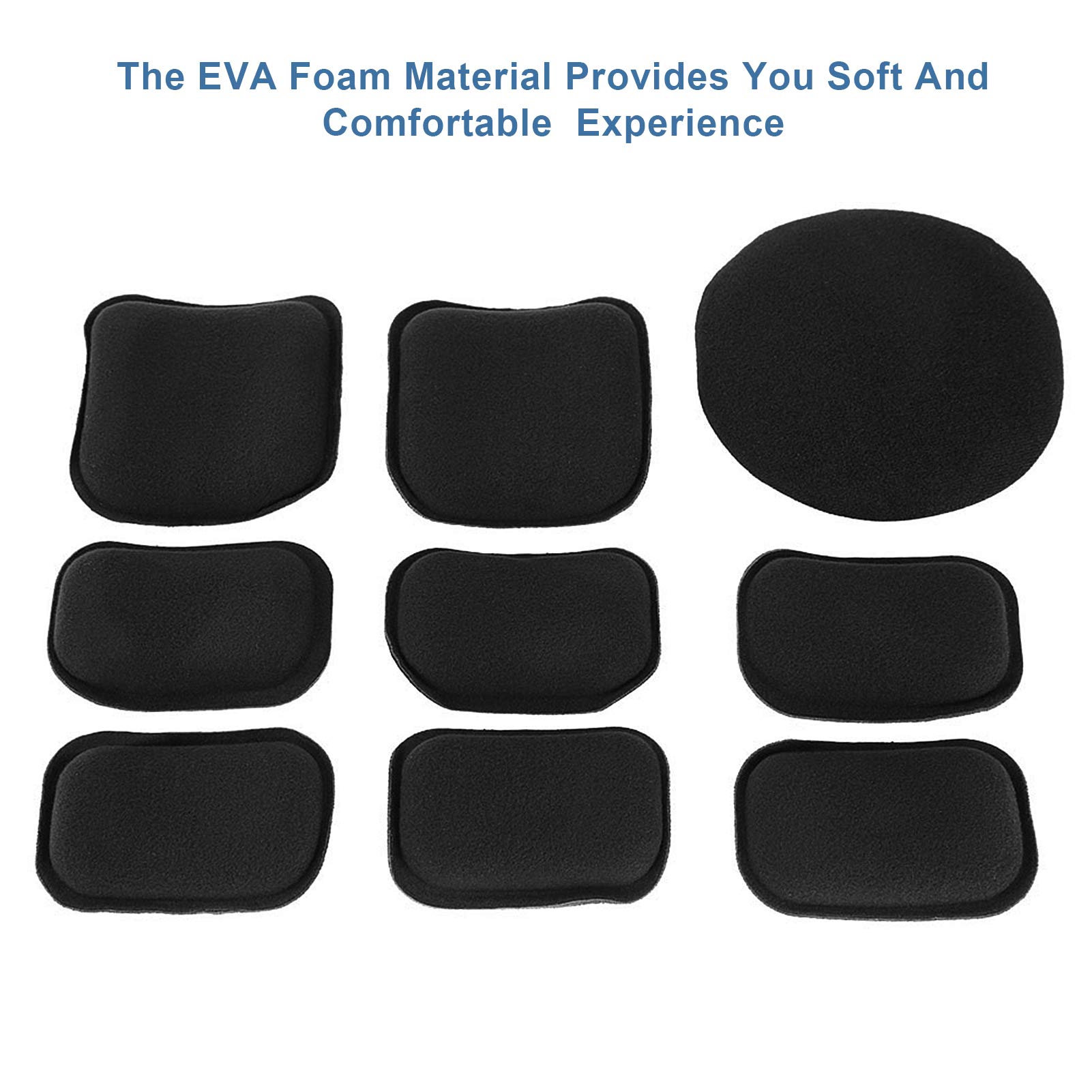 Fahrradhelm Polster Set - 19-teilig Aus EVA-Schaum Zum Austauschen