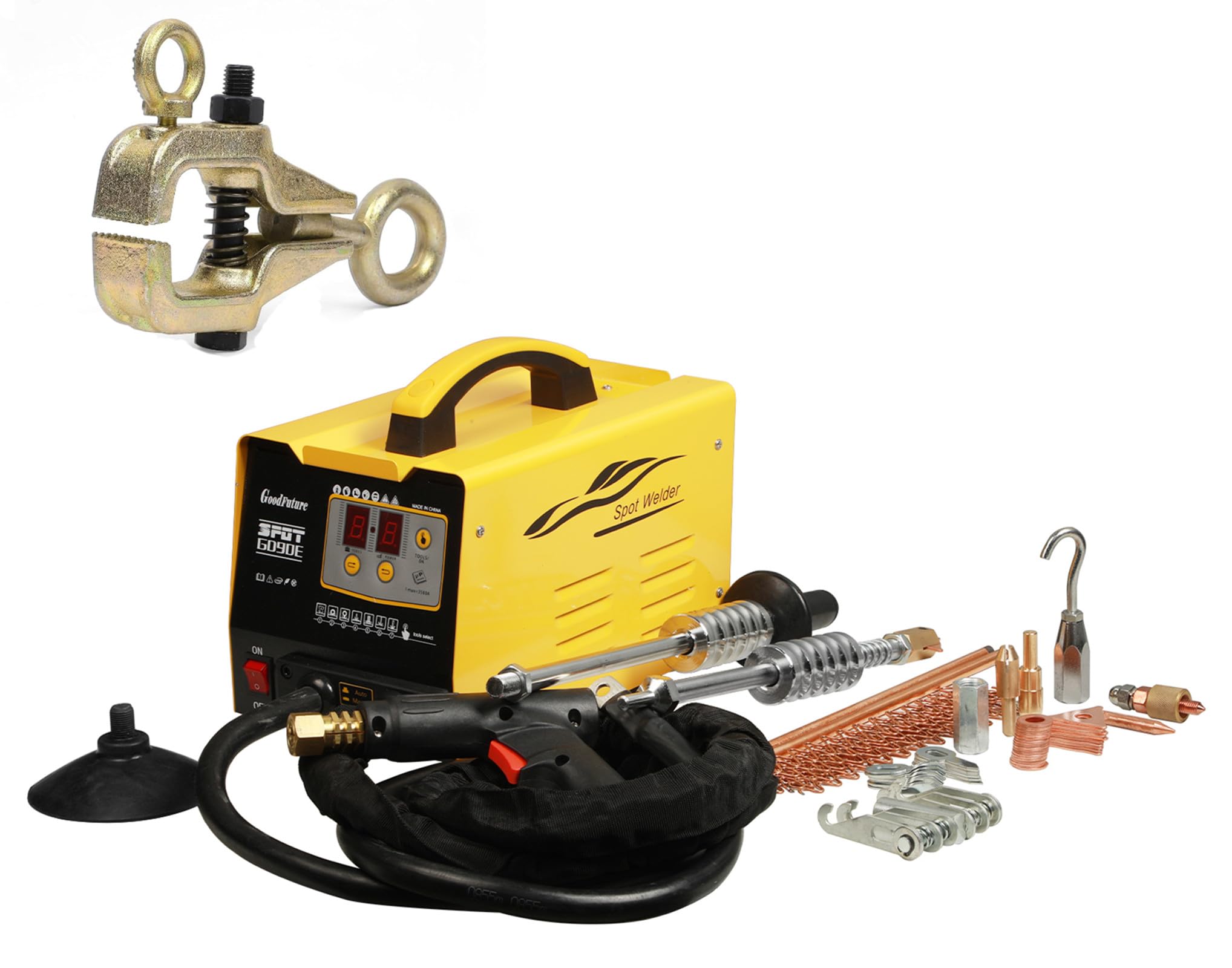 MOTOCOCHE Stud Welder Dent Repair Kit & Auto Body Pulling Clamps for Auto Body Dent Repair