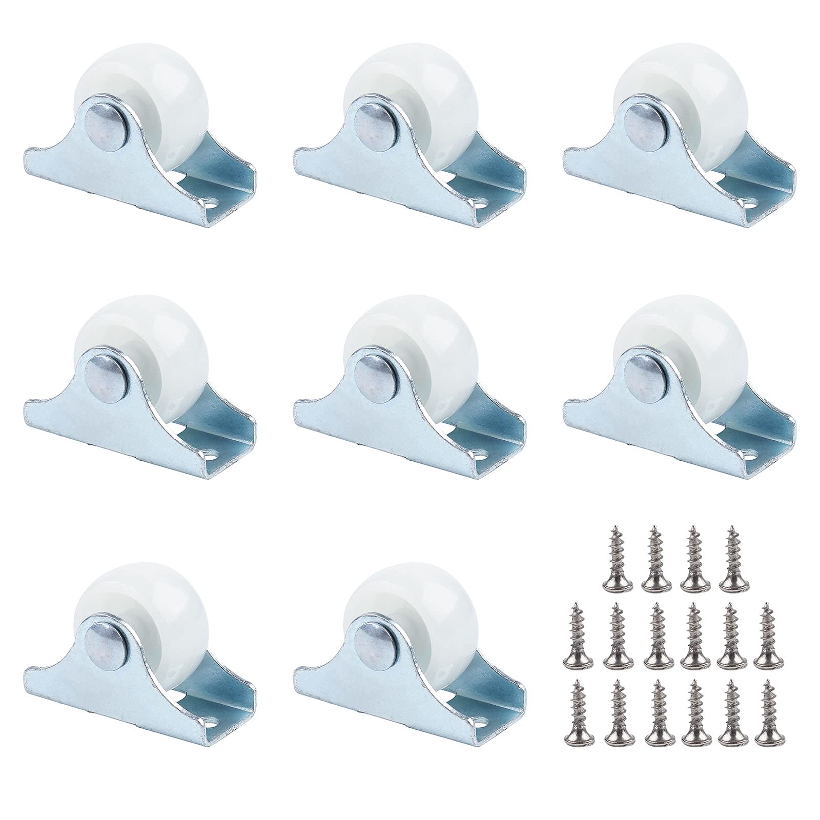Roulettes de chariot fixes de 25 mm pour stabiliser une table ou une chaise instable