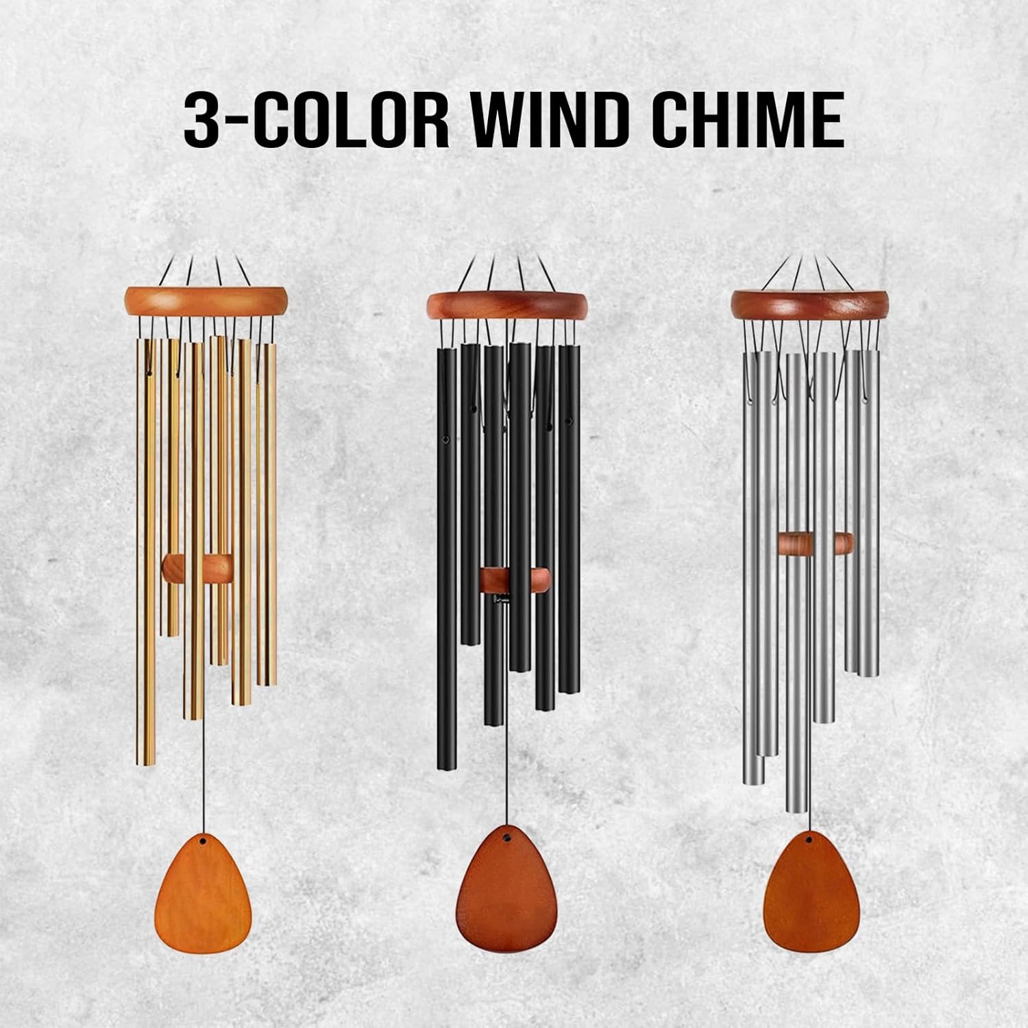 Personalized Memorial Wind Chime - Custom Sympathy Gift for Loss of Loved One, Handmade Bereavement Wind Chime for Pet Loss & Home Decor