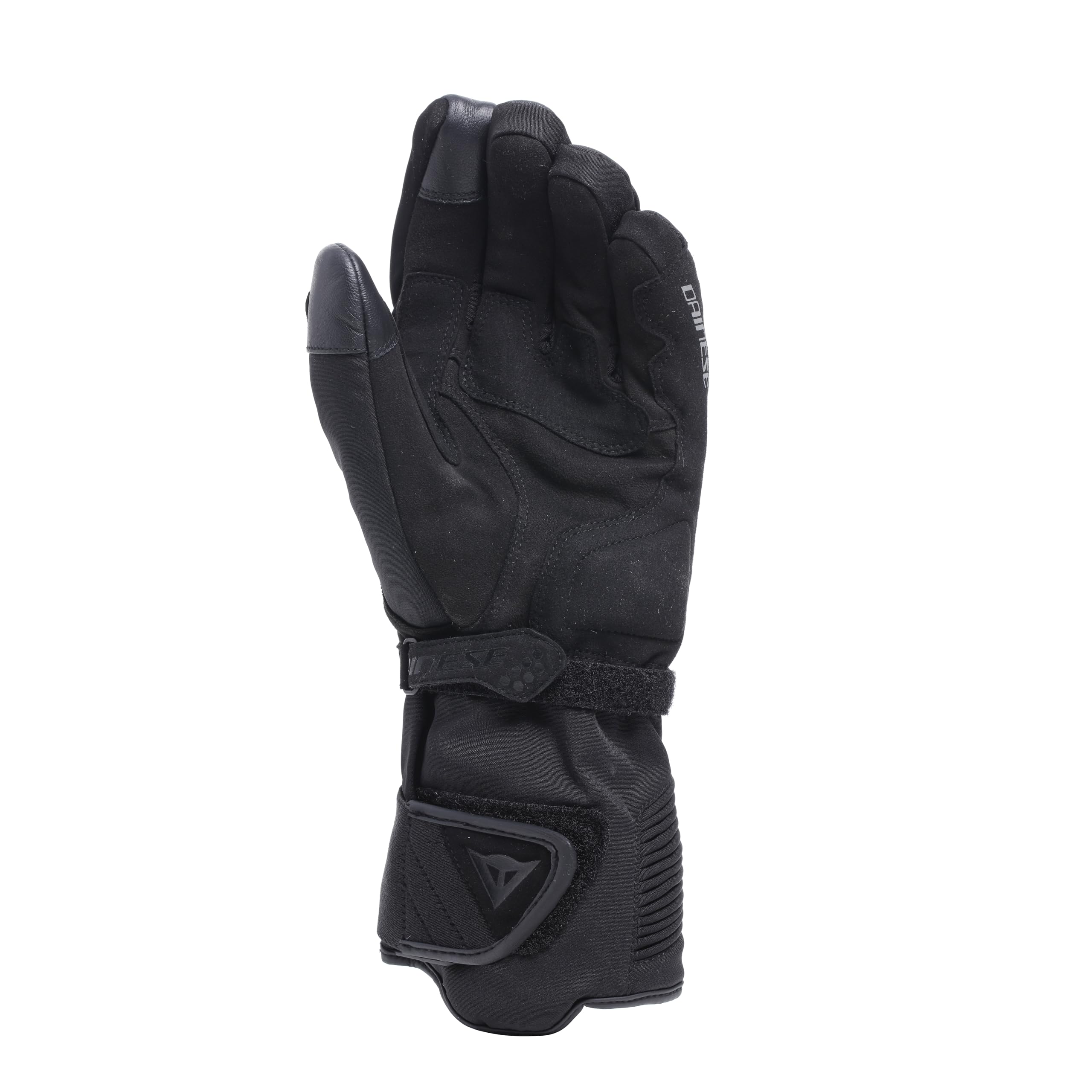 DAINESE - Tempest 2 D-Dry® Long Gloves, Guanti Moto Invernali, Touring, Impermeabili, Touchscreen, Man, Nero, XS