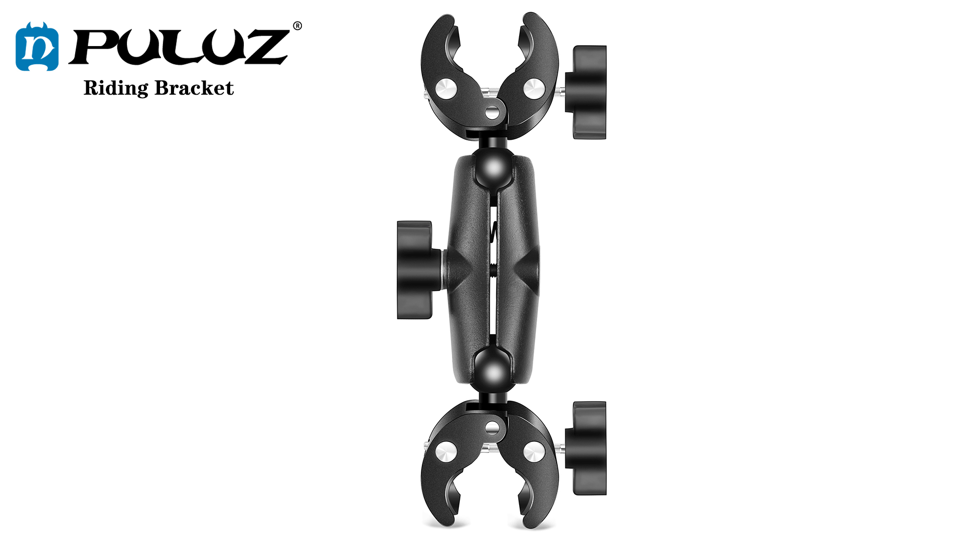 Amazon | PULUZ ダブルヘッド強力クランプブラケット/固定スーパー