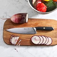Vista 4 de Cangshan L Series 1026870 Cuchillo de chef forjado de acero alemán de 8