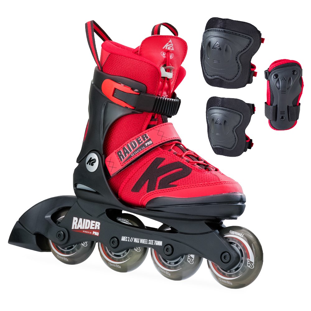 K2インラインスケート 子供 セット 19.5〜23.0 プロテクター付き
