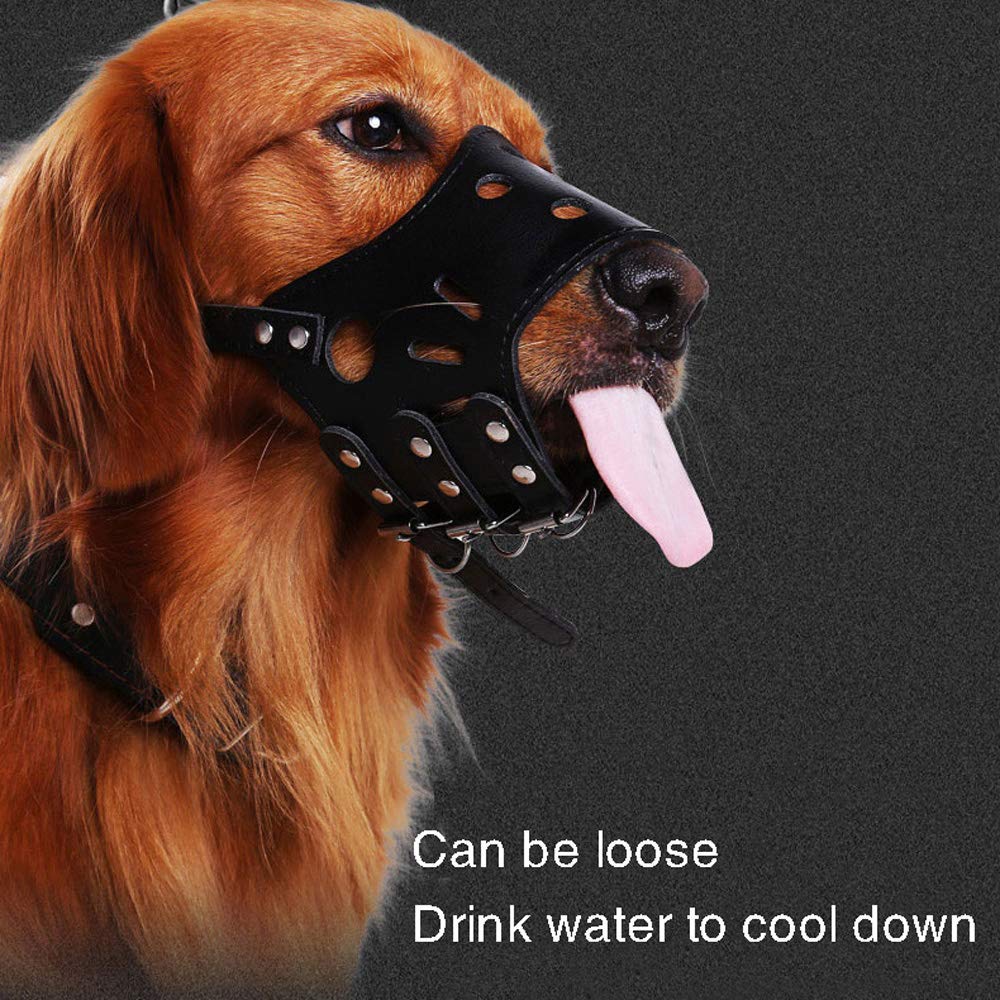 Máscara for Perros pequeños, medianos y Grandes for morder, ladrar Mejorar el Control