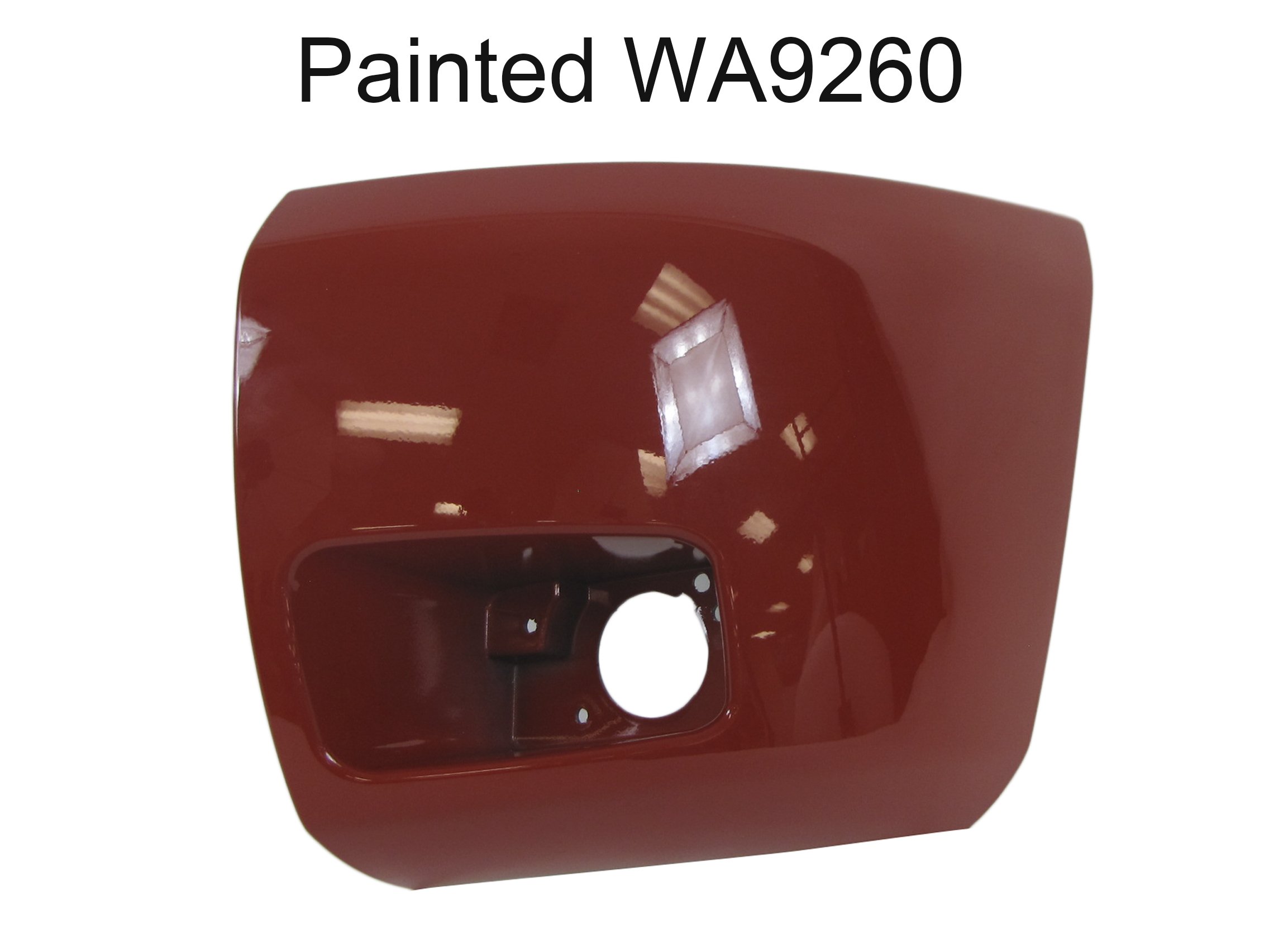 UnknownFits Chevy Silverado 1500 2008-2013 Painted WA9260 Victory Red Front Bumper End Cap Lh (with Fog Lamp Hole) GM1004147