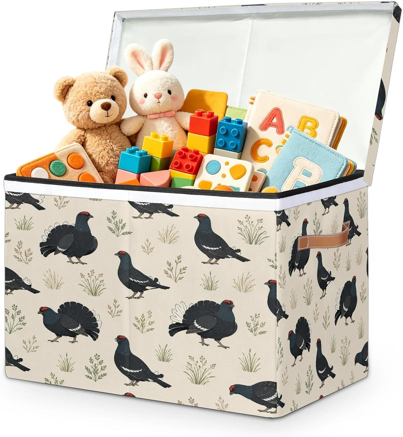 Grouse Large Toys Box with Lid
