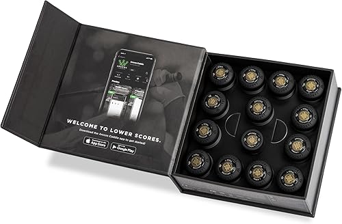 Miniatura 2 de Arccos Smart Sensors sistema automático de seguimiento de juegos de golf, telémetro GPS alimentado por IA y distancias de club inteligente