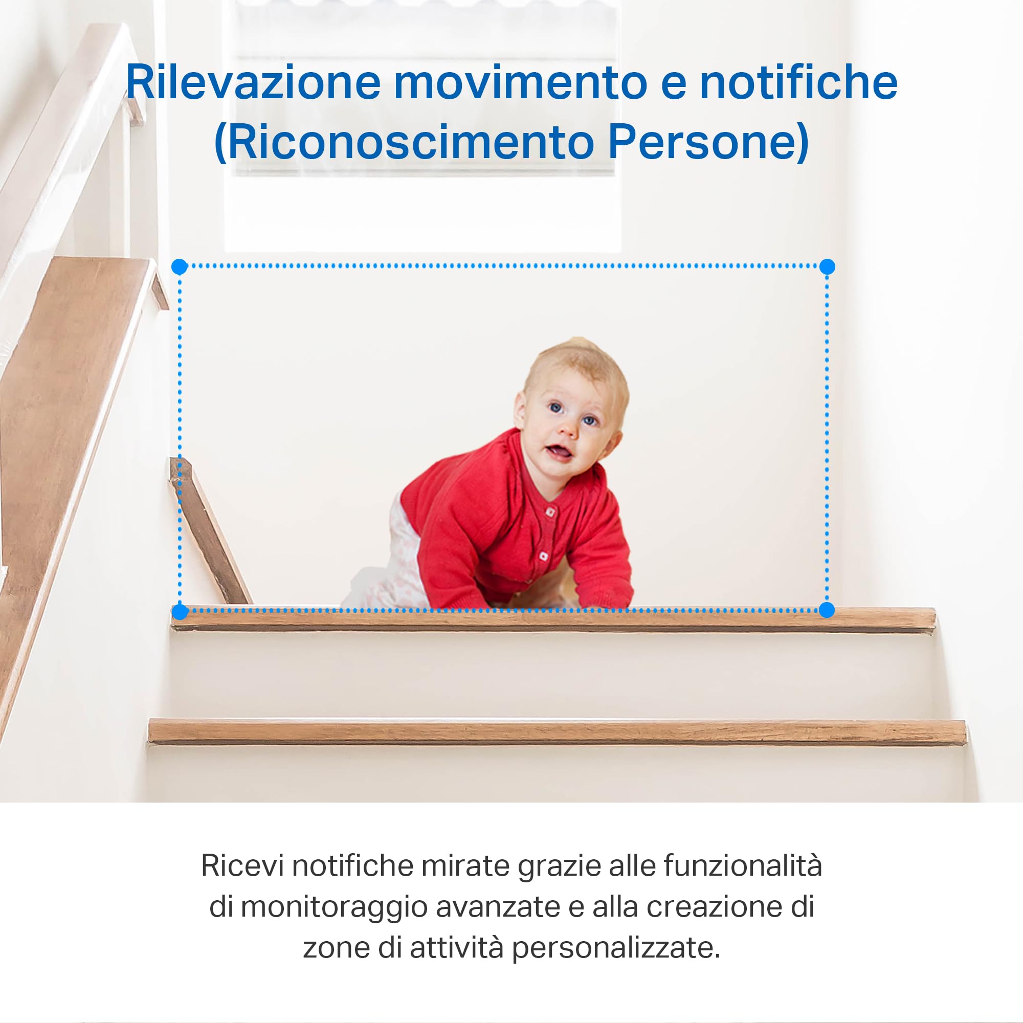 Tapo C211 Telecamera Wi-Fi Interno 2K 3MP Videocamera Sorveglianza Visione Notturna Alexa Google Assistant