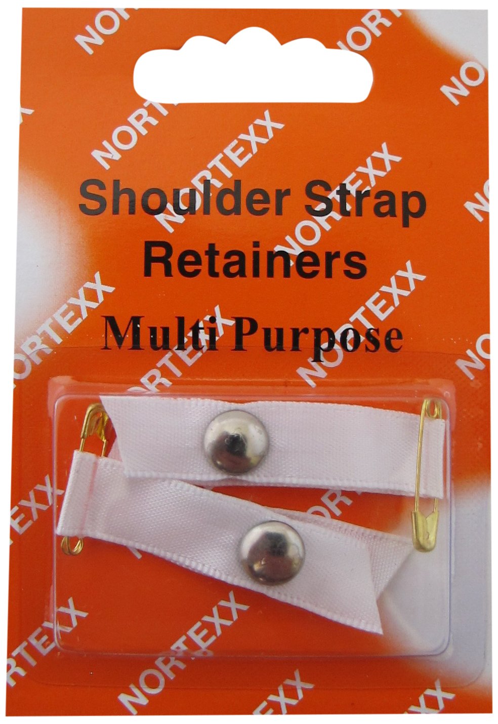 Nortexx Multi-Purpose Snap and Pin, Pair of 1, White