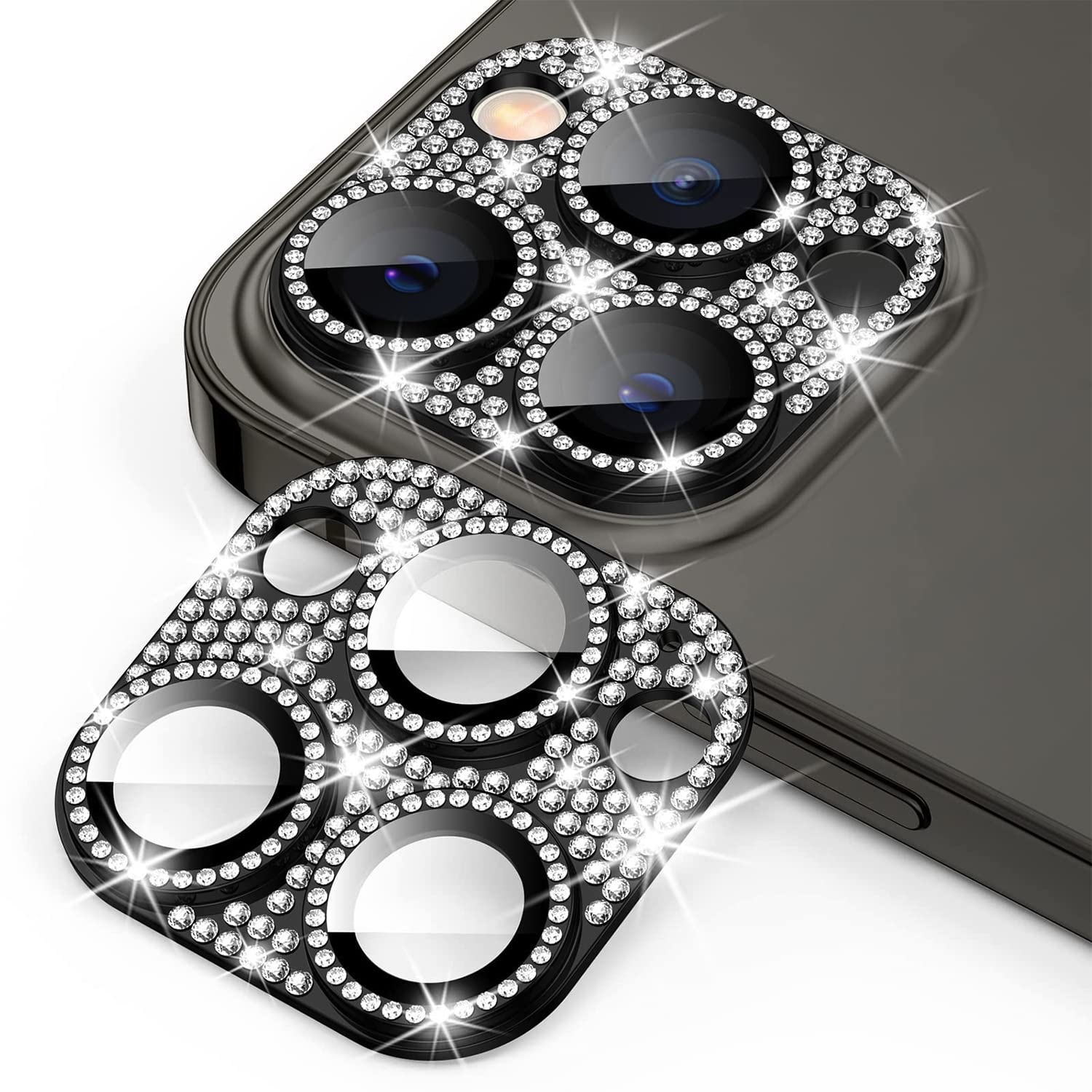 AiMok Bling Pellicola Fotocamera Compatibile con iPhone 16/16