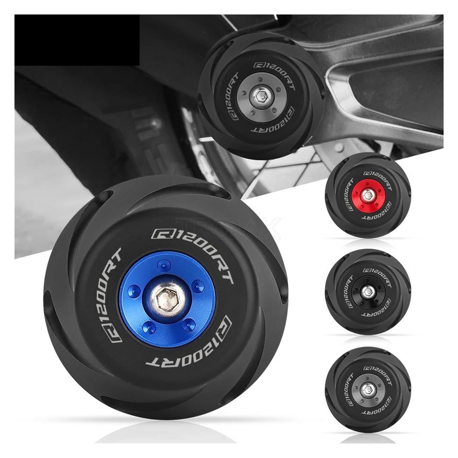 Amazon.com: Protección contra caídas para BMW R1200RT R 1200 RT 2005-2022  Carcasa de transmisión final de motocicleta Cardan Crash Slider Accesorios  de actualización (azul) : Automotriz