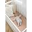 Konssy Muslin Crib Sheets 2 PCS 100% Cotton Baby Crib Sheets for Standard Crib Mattress (28 x 52), Soft and Breathable for Boys, Girls (Toffee, Flourish)