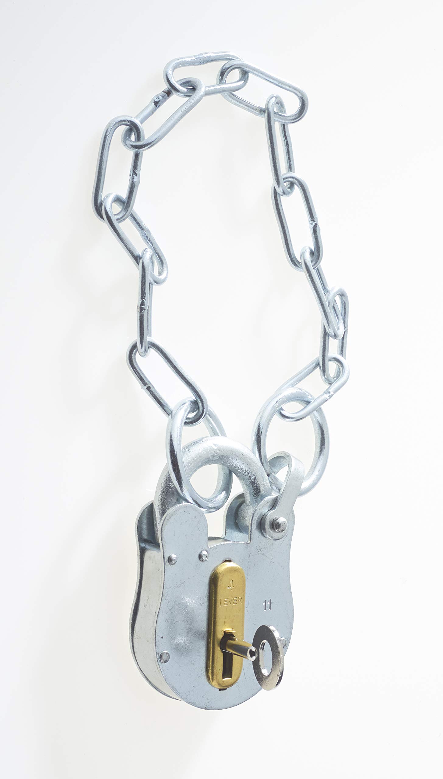 Eai Fb11 Chain Type London Fire Brigade Padlock Supplied With 1 Key
