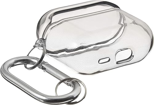 Miniatura 3 de Valkit Funda compatible con AirPods de tercera generación, transparente, a prueba de golpes, funda para Airpod 3 2021 con llavero para mujeres,