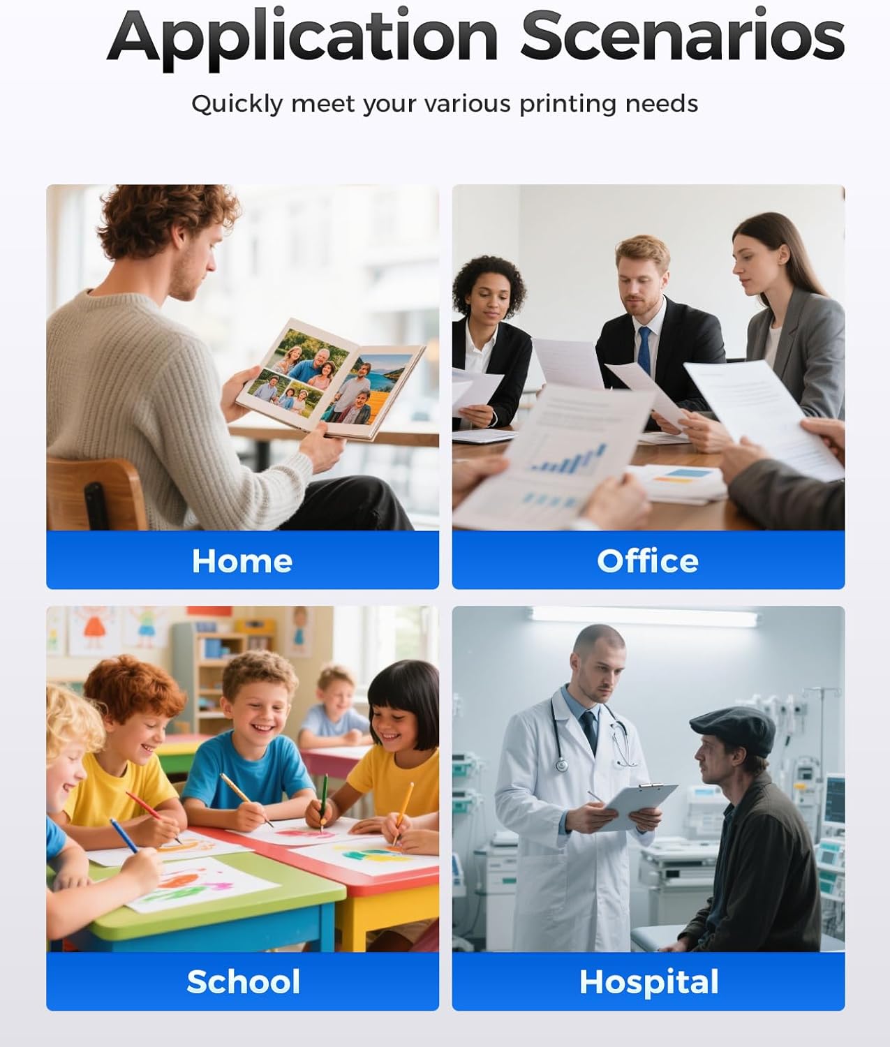 TN221 TN225 Toner Cartridge 4-Pack Replacement for Brother TN-221 TN-225 to Use with MFC-9130CW HL-3170CDW MFC-9340CDW HL-3140CW 3150CW MFC-9330CDW 9140CDN DCP-9020CDN Printer Black Cyan Yellow Magent - Image 6