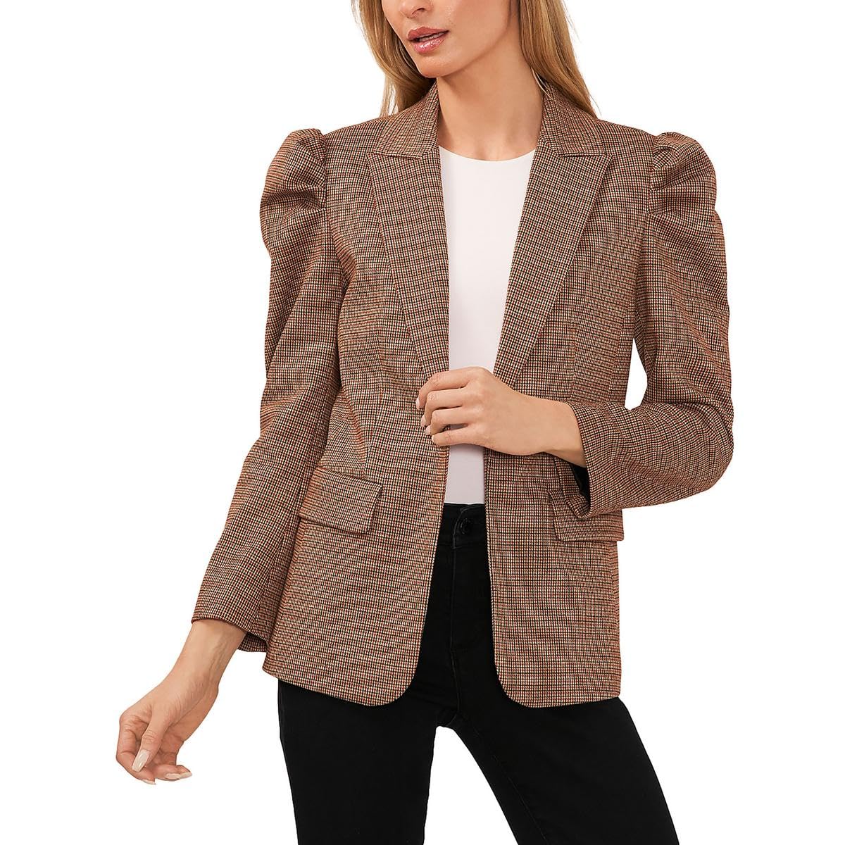 CeCe Womens Classic Blazer Jacket