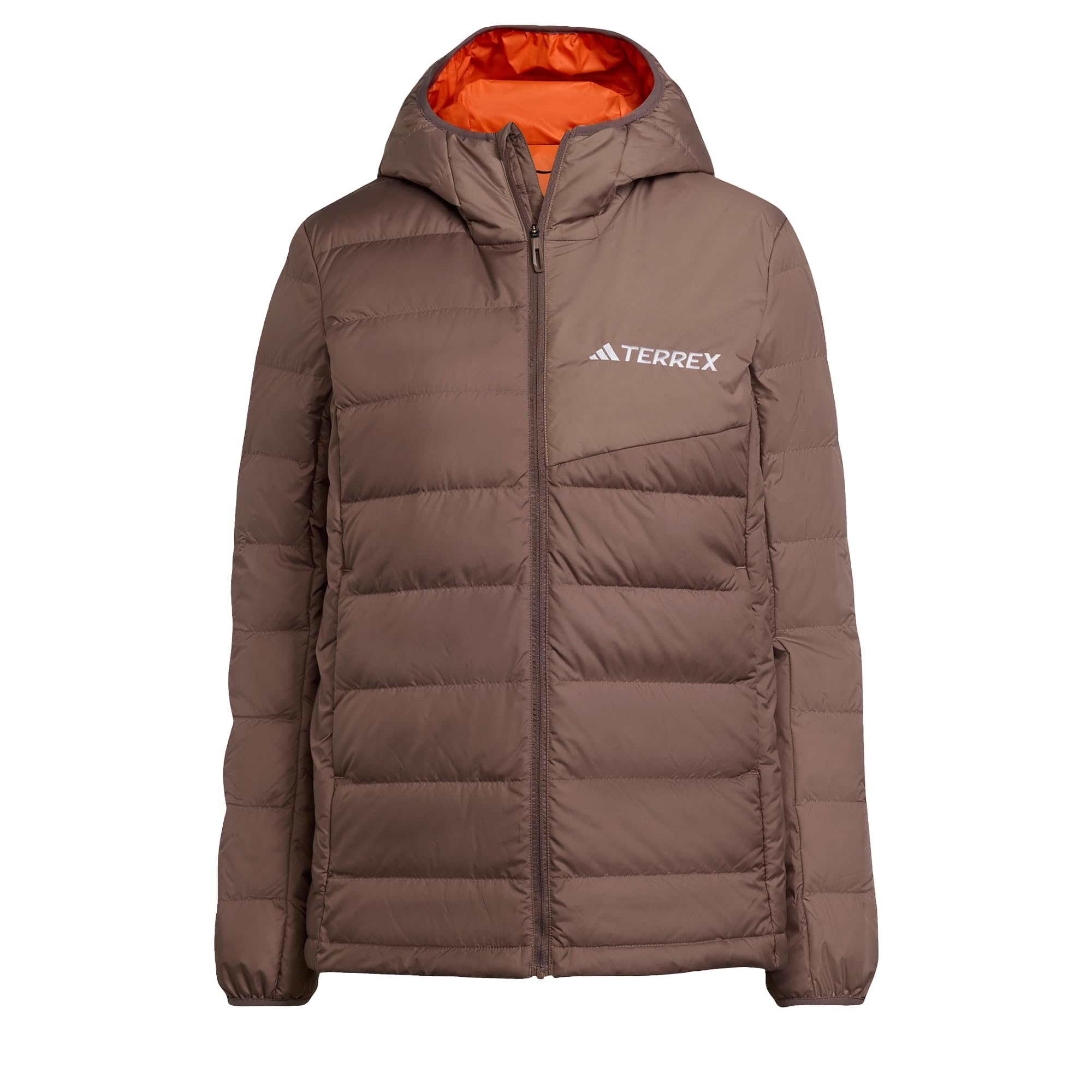 Adidas Women's Marron Puffer Jacket Terrex Multi