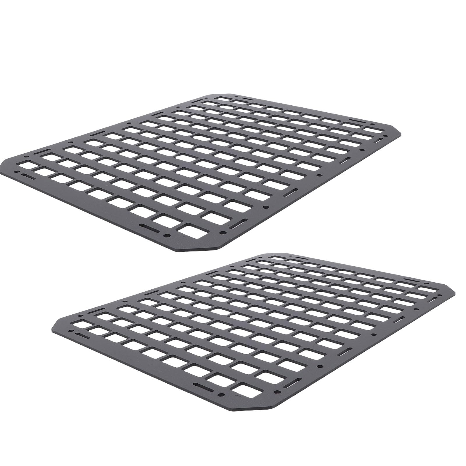 Yctze Respaldo Universal para Automóvil con Paneles Molle - Estante de Almacenamiento Modular para SUV, Camionetas y Camionetas - Soporte de Alta Resistencia - Instalación con Uso de Doble Cara