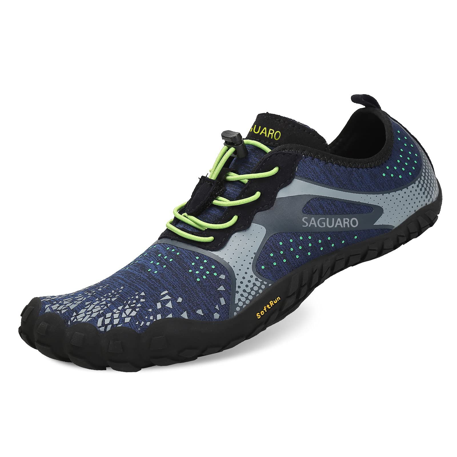SAGUARO Minimaliste Barefoot Scarpe da Corsa Uomo Piedi Nudi Trail Running