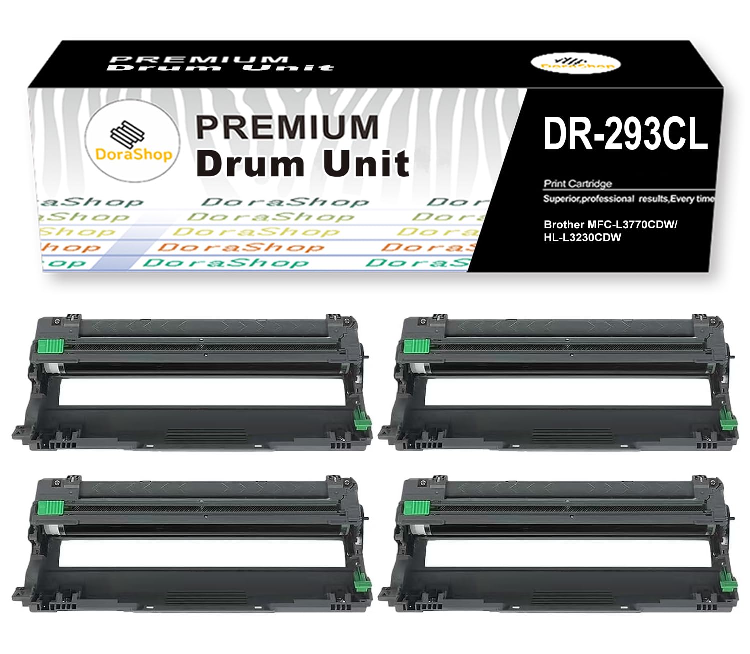送料無料 BROTHER 純正品 DR-293CL / DR293CL ドラムユニット 4本入