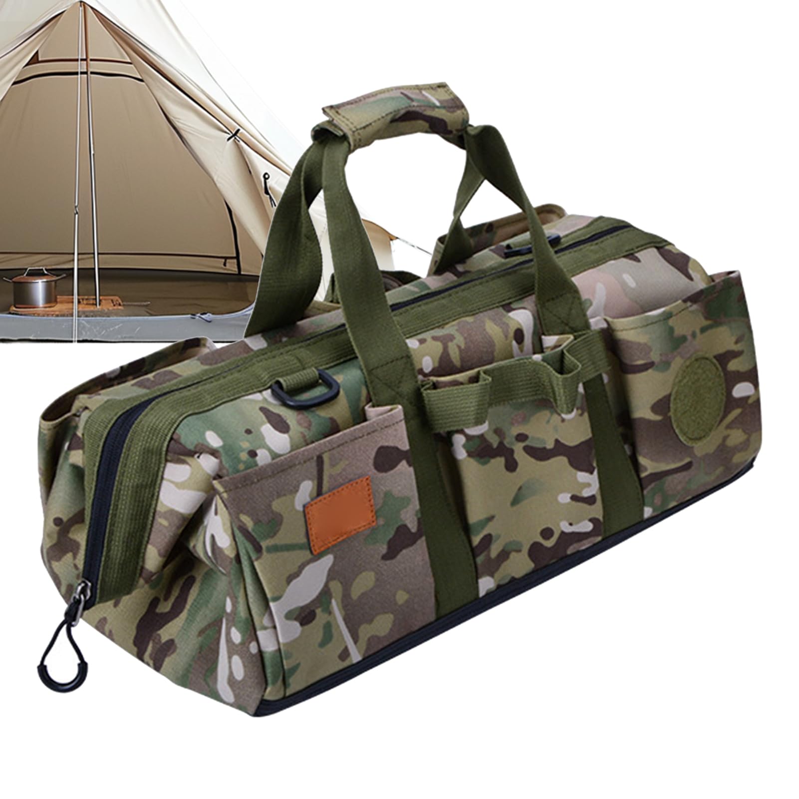 Sac À Sardines De Tente Pour Camping Boîte À Piquets De Tente Avec Plateau