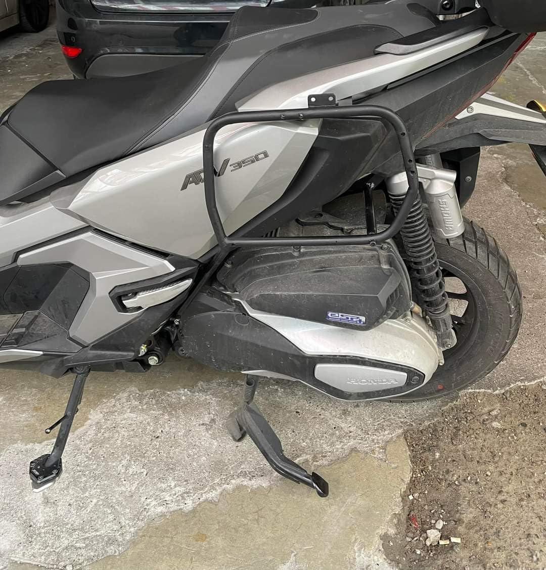 Lartech-Moto Seitenkoffer Taschenträger für Honda ADV 350 et Honda Forza 125 300 350 (2017-)