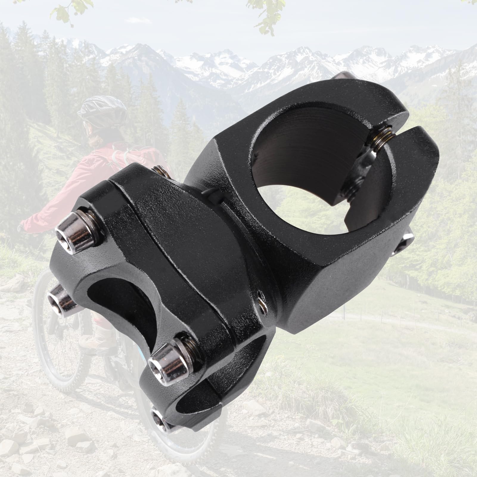 Azarxis Potence ze stopu aluminium, kierownica roweru górskiego 31,8 mm 40 mm, uchwyt kierownicy rowerowej do większości rowerów szosowych