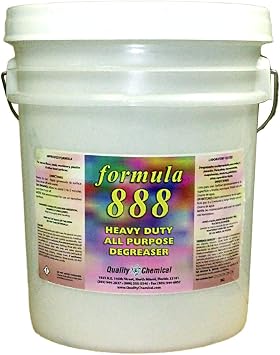 Formula 888 - powerful, fast acting, ready to use degreaser-cleaner.-5 gallon pail