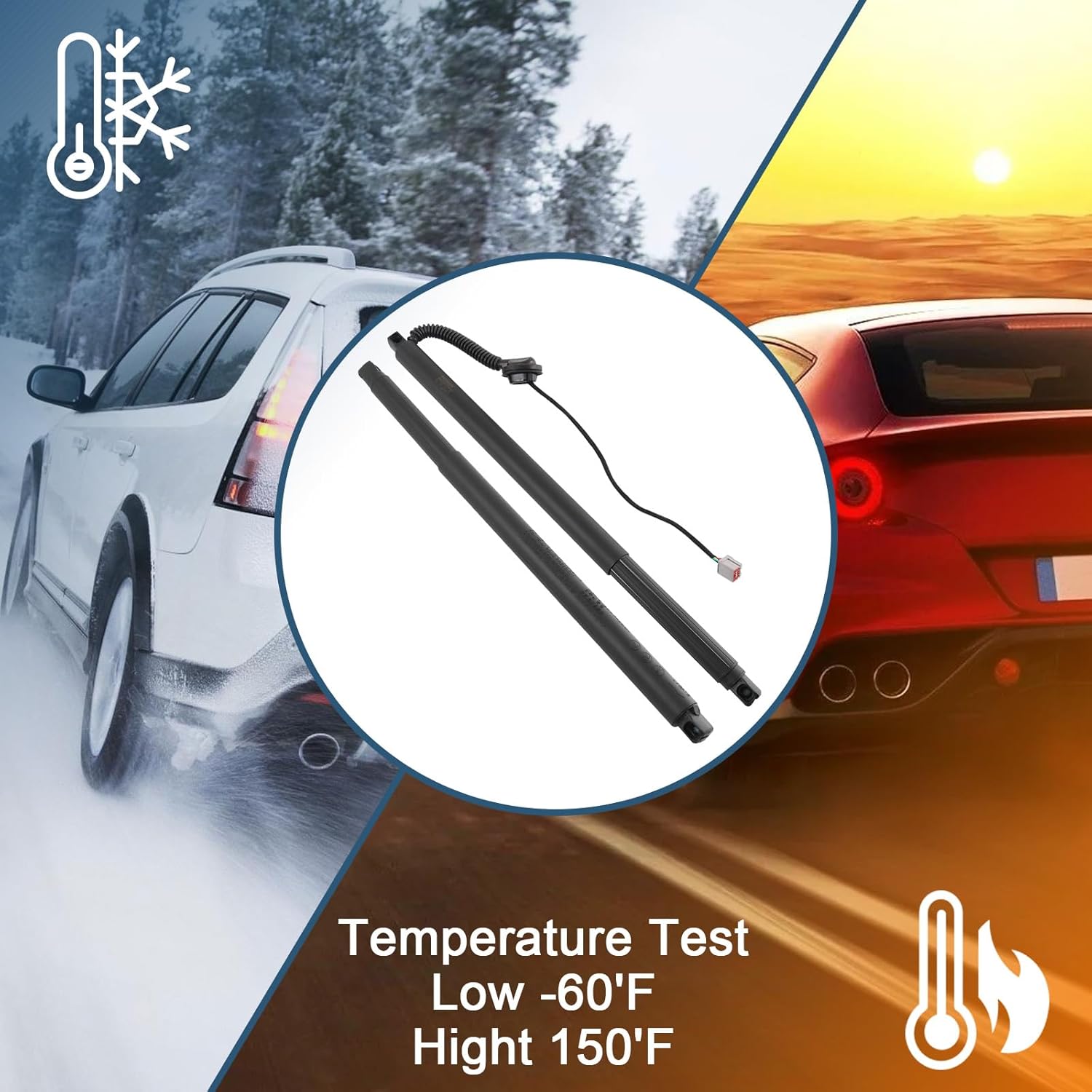 Rear Lift Gate Struts with Power Liftgate replacement for Chevy Suburban,Tahoe GMC Yukon,Yukon XL 2015-2020,replacement for Cadillac Escalade,Escalade ESV 2015-2019 84306929 23226162 84183515 23408748