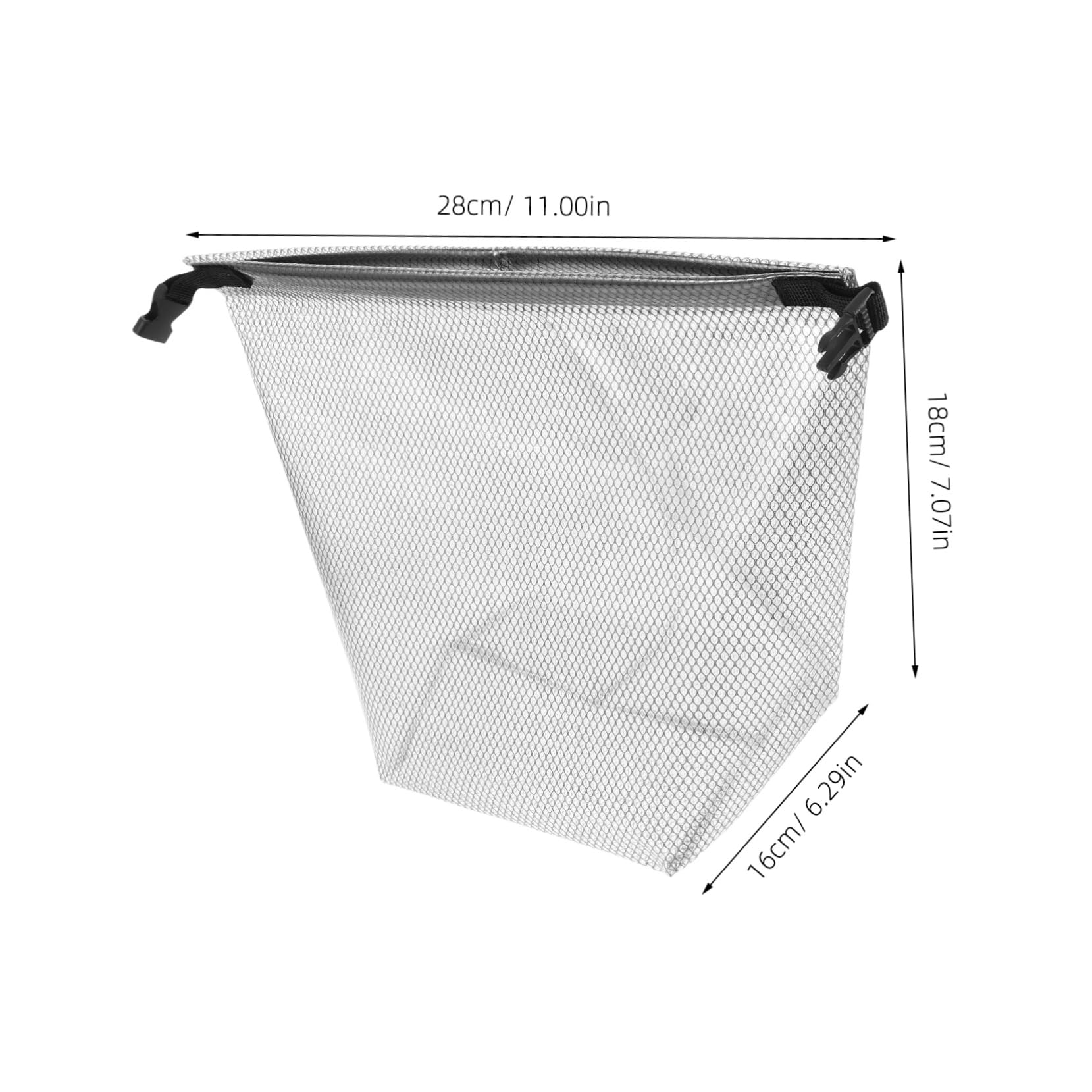 FOMIYES Men's Toiletry Waterproof Storage Bag Gym Mesh Bag Beach Bag Separate Pockets for Wet Dry Items