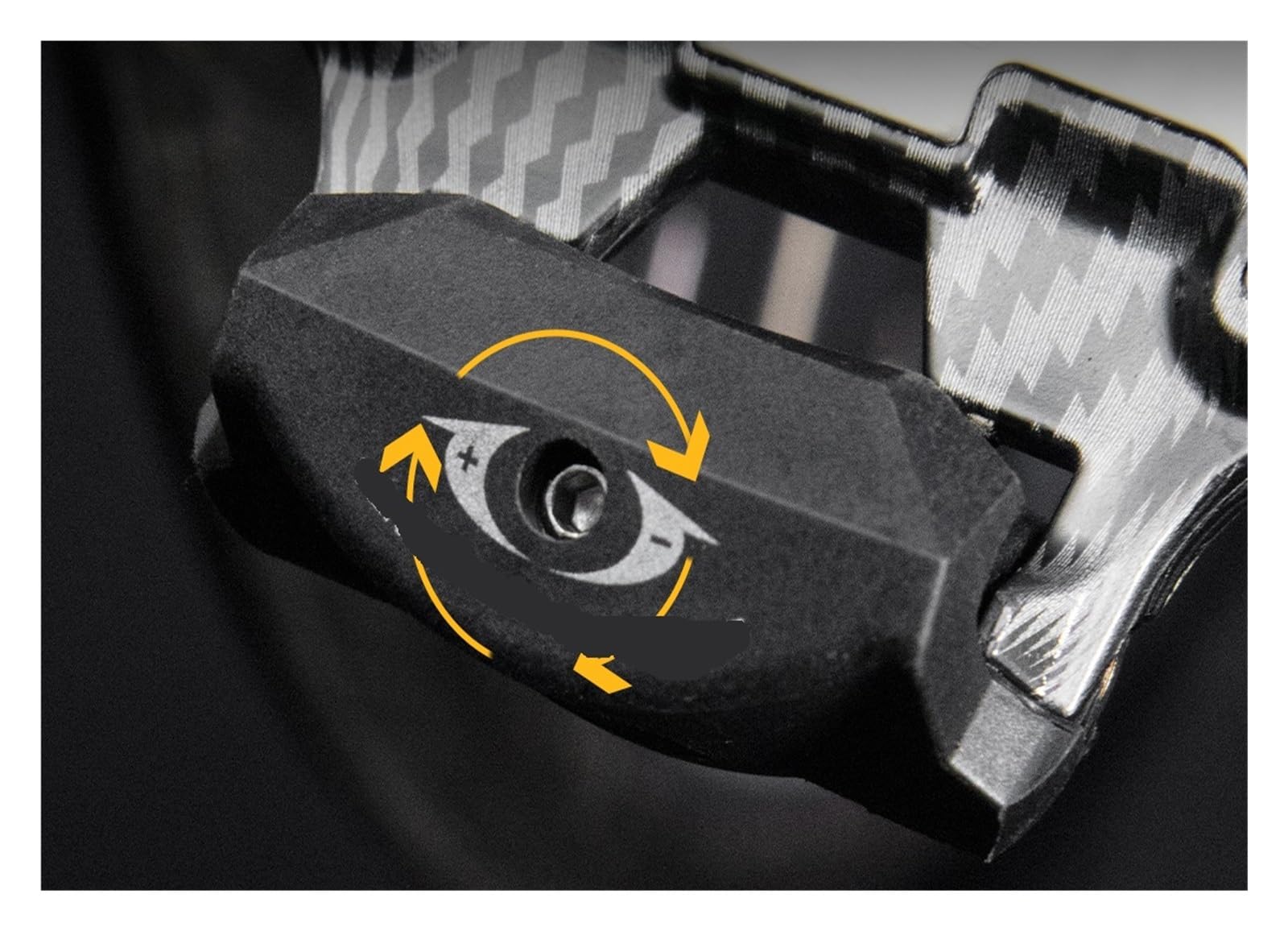 Pedales automáticos con calas y patrón de Fibra Carbono for Bicicleta Carretera, compatibles Sistemas Shimano SPD SL/KEO