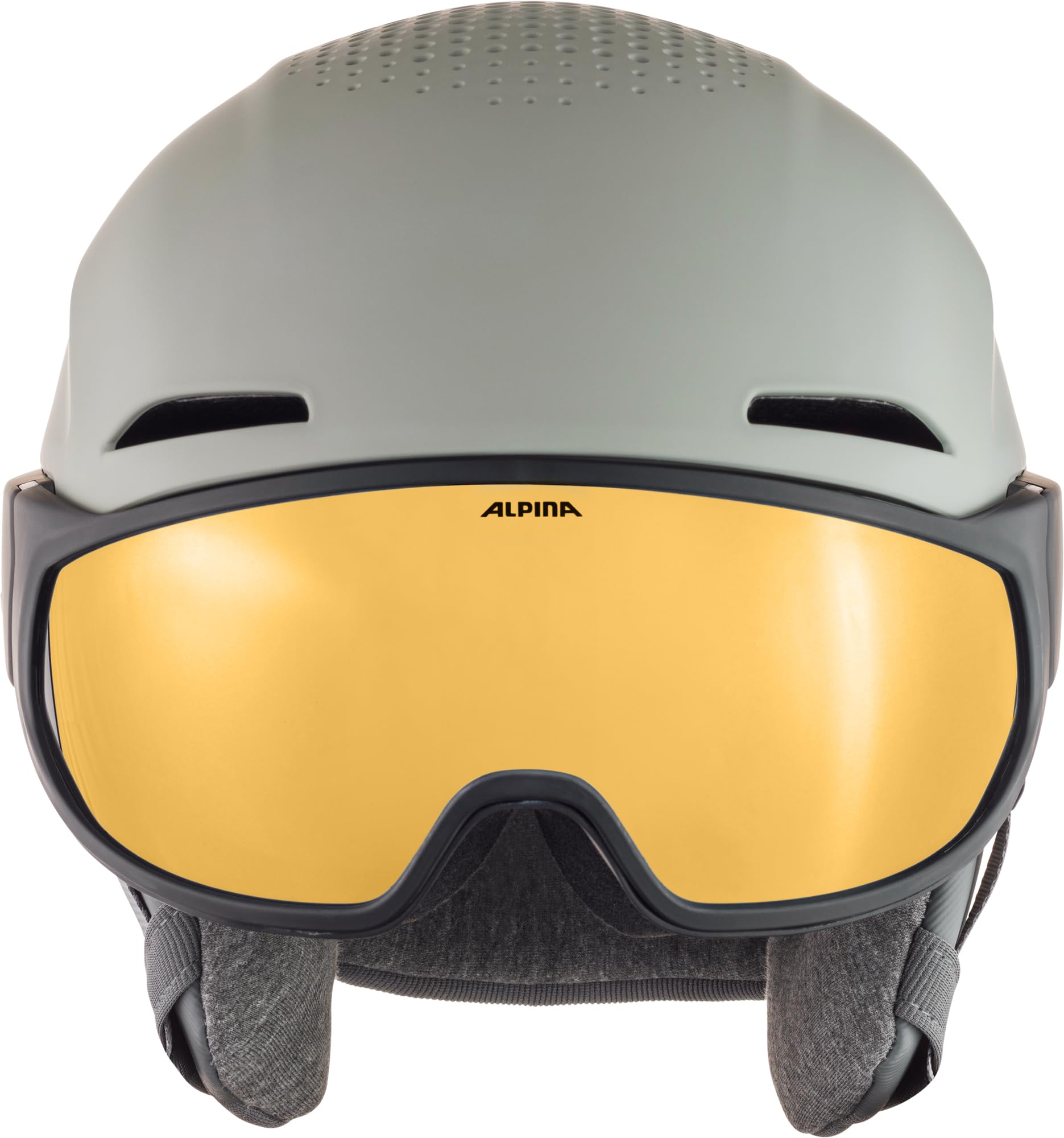 ALPINA ALTO Q-LITE - Sicherer, Stoßabsorbierender & Individuell Anpassbarer Skihelm Mit Kontrastverstärkendem Visier Für Erwachsene