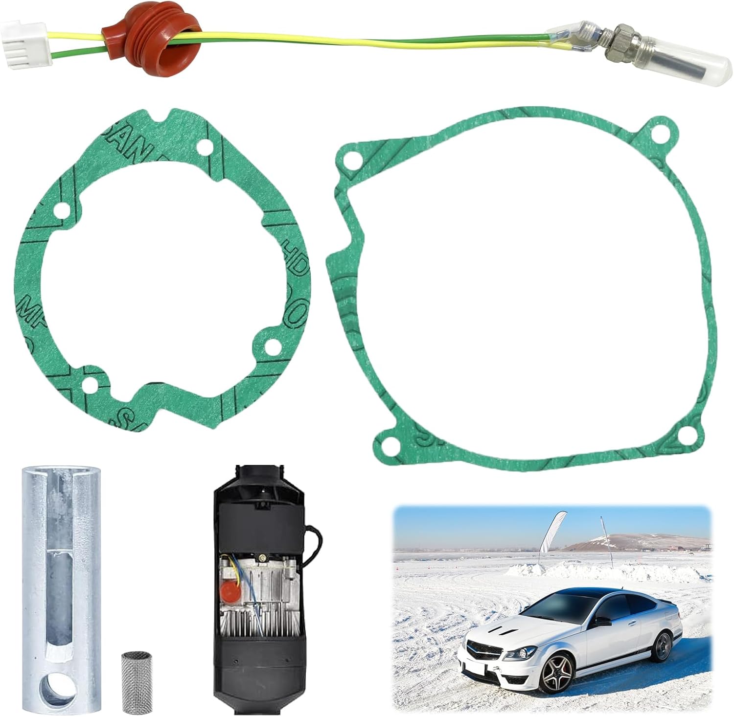 5Pcs 12V 2KW Chinese Diesel Heater Ceramic Glow Plug, Diesel Parking