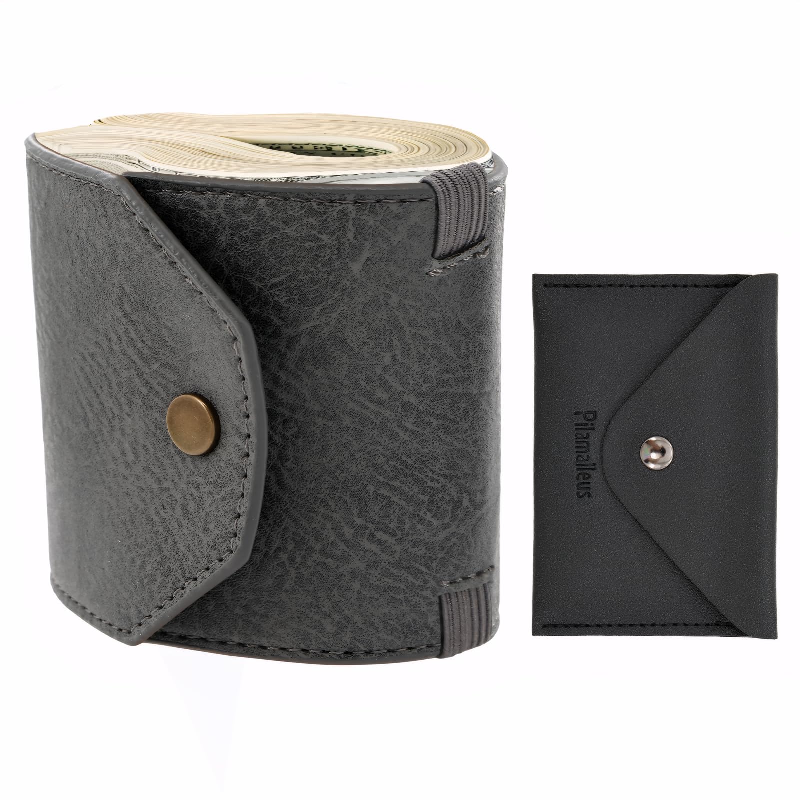 Cash Wrap Wallet, Fast Access Money Holder Slim Pocket Holder for Men & Women With Card Holder-image-26