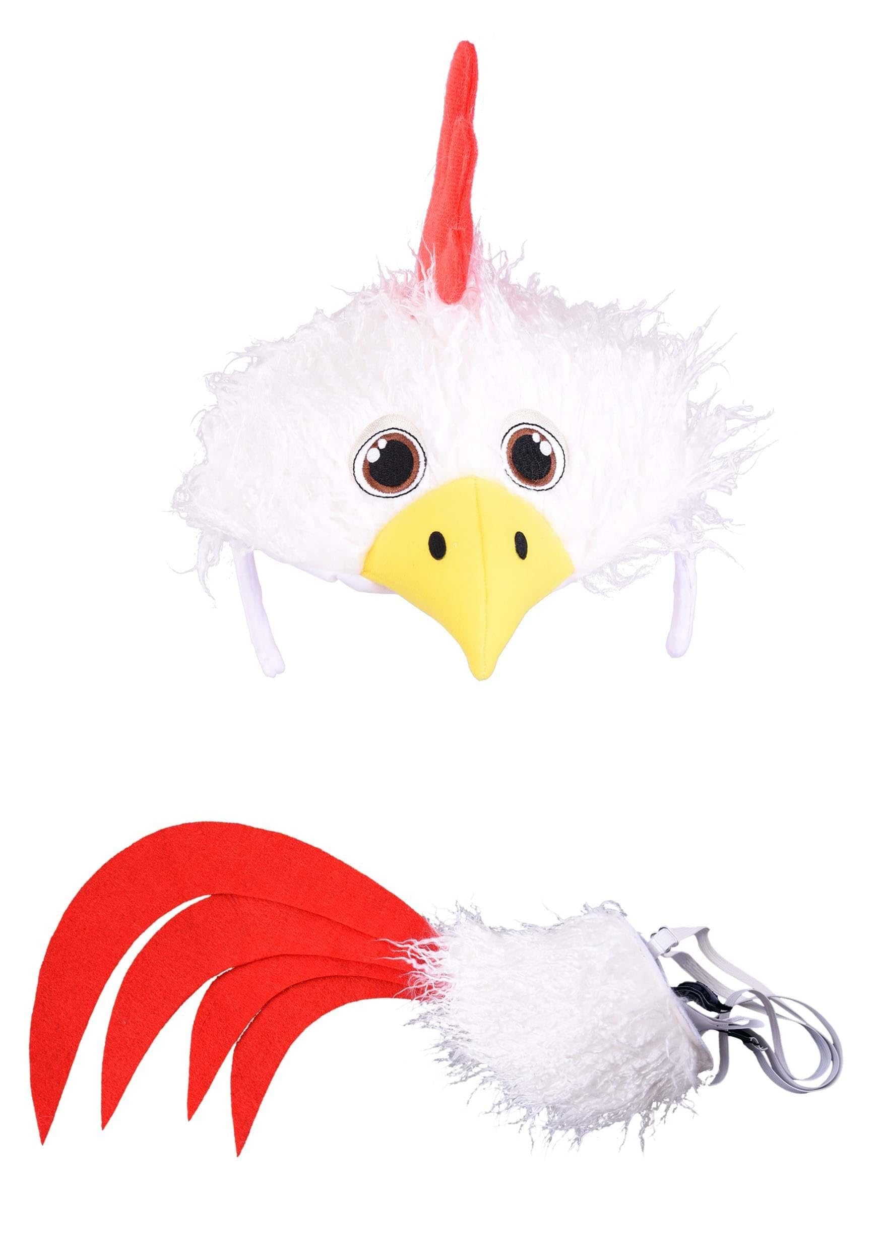 Bandeau et queue de poulet en peluche elope, kit facile à porter - 8