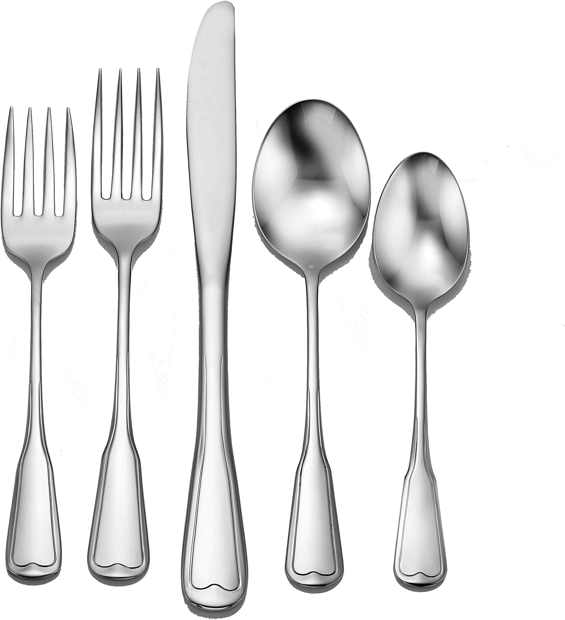 Liberty Tabletop Richmond 45 Piece Flatware Set for 8 Made in USA