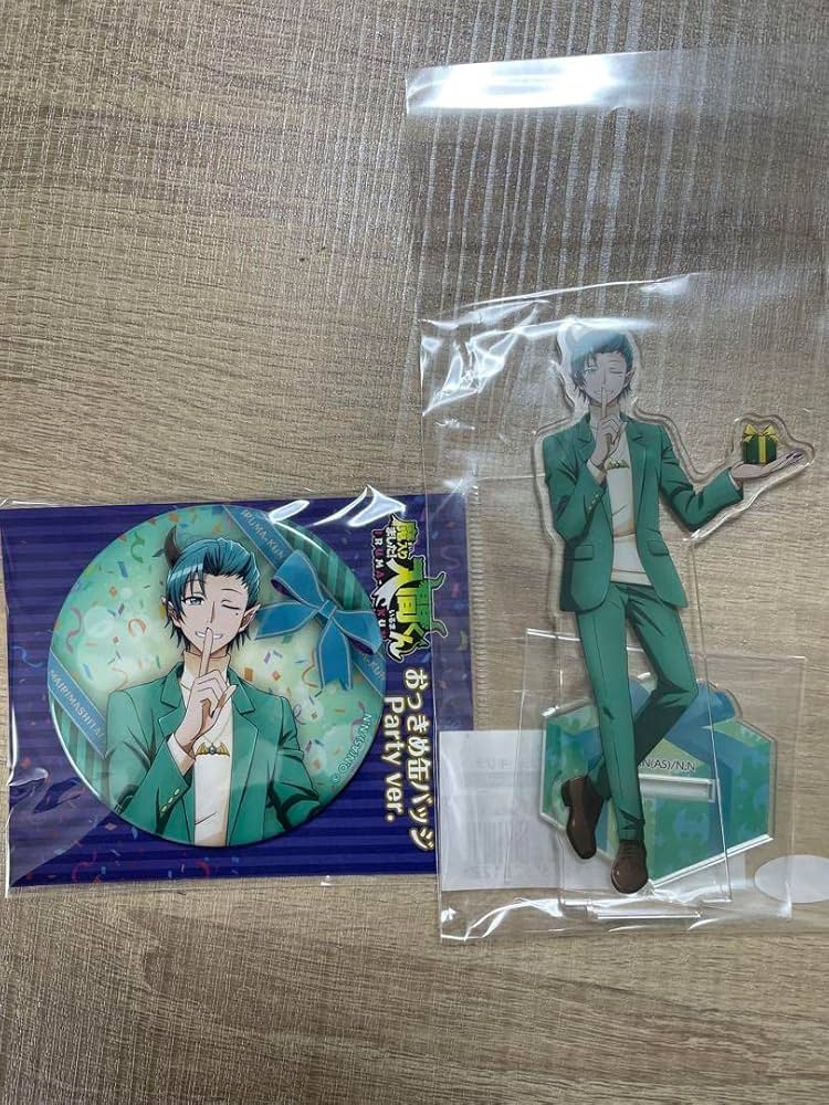 Amazon.co.jp: 入間くん アミィキリヲ アクスタ 缶バッジセット