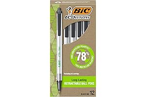 BIC Ecolutions Clic Stic Ballpoint Pens: A Sustainable Pen for Everyday Writing