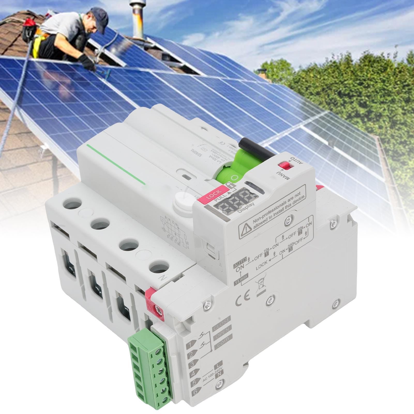 Alomejor Self Reclosing Circuit Breaker 4P with Digital Display (40A)