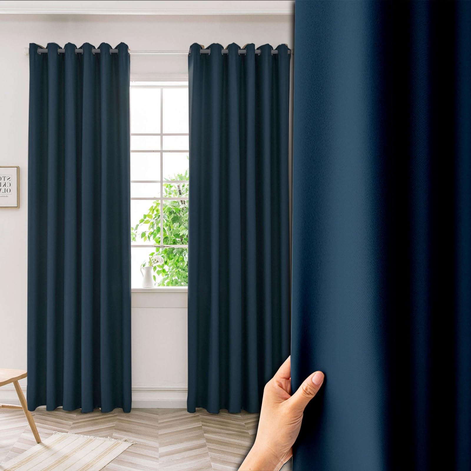 Rideau Thermique pour Bloquer la Lumière et Isoler du Froid la Chambre