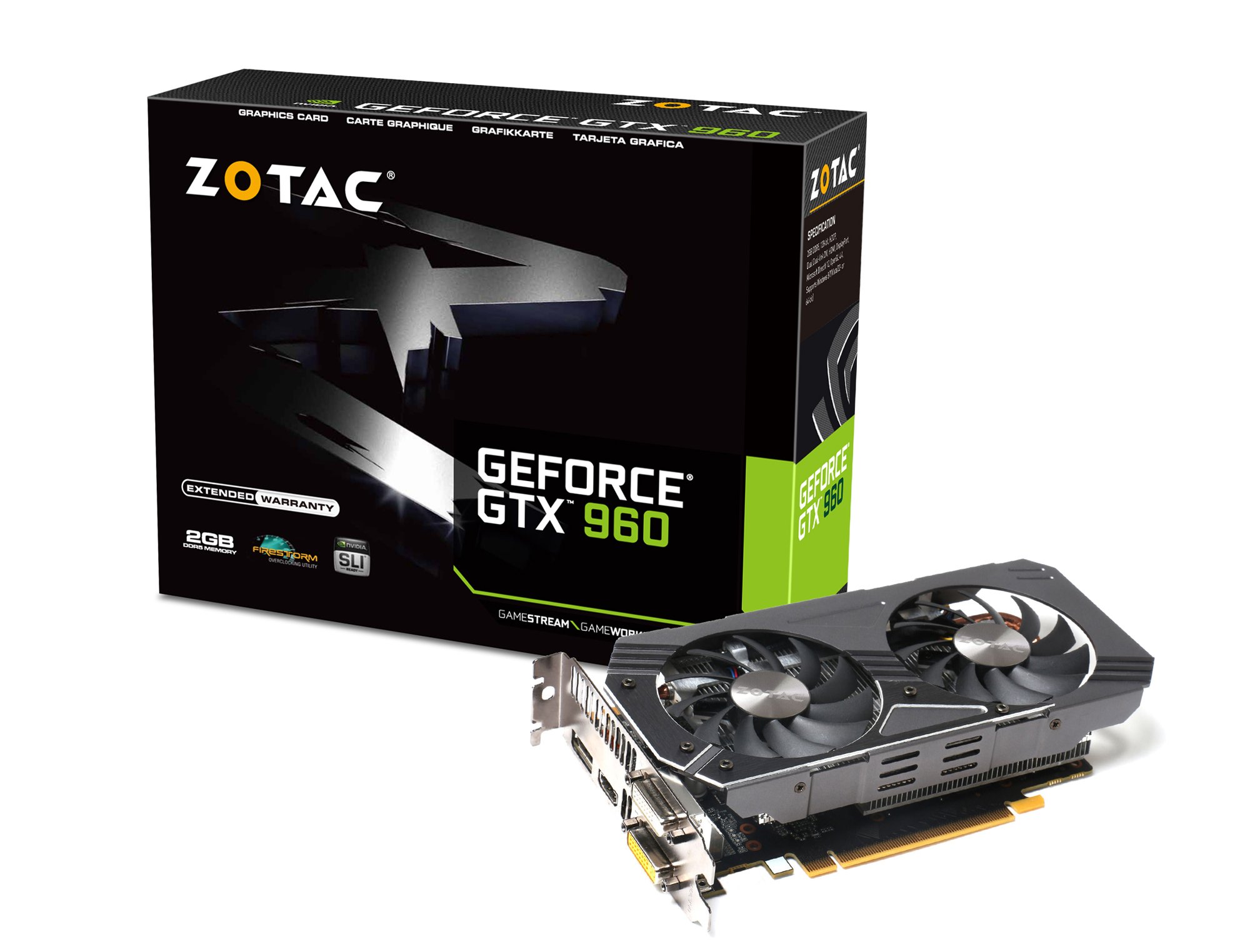 Amazon | ZOTAC GeForce GTX 960 グラフィックスボード VD5645 ZTGTX96 