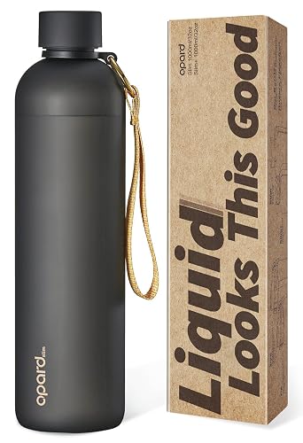 Opard Slim 32oz Charcoal Black Bottle