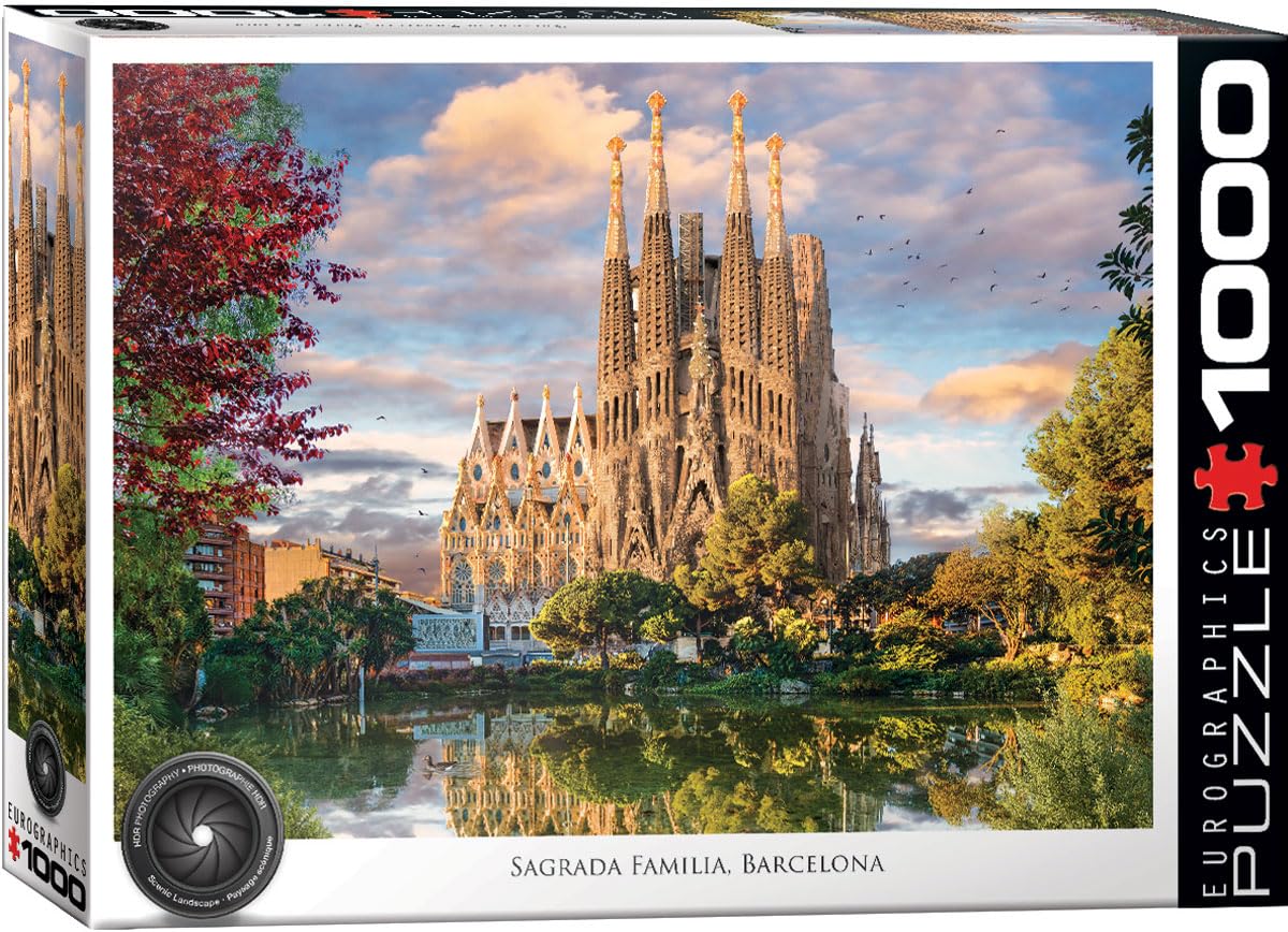 Sagrada Familia, Barcelona, 1000 Piece Puzzle