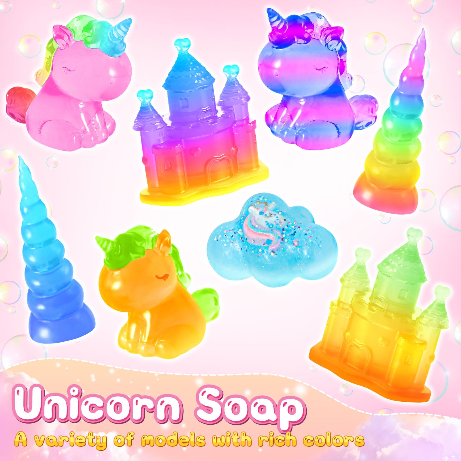 Kit Fabrication Savon Enfant Licorne - Activités Manuelles 5-12 Ans Avec Moules Et Parfums