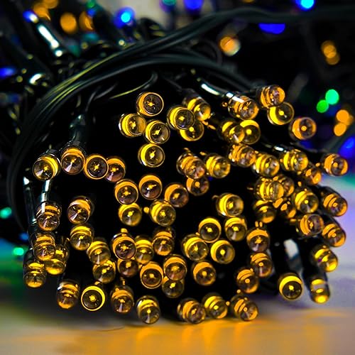 Miniatura 2 de Guirnalda de 1000 luces LED de Navidad, 82 pies conectables al aire libre, impermeables, con 8 modos, luces LED de Navidad para árbol, fiesta de