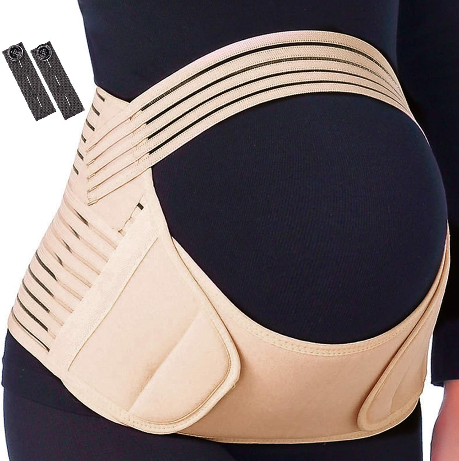 FORIVE Maternity Belly Band for Pregnancy,Belly Band,Pregnancy Belly
