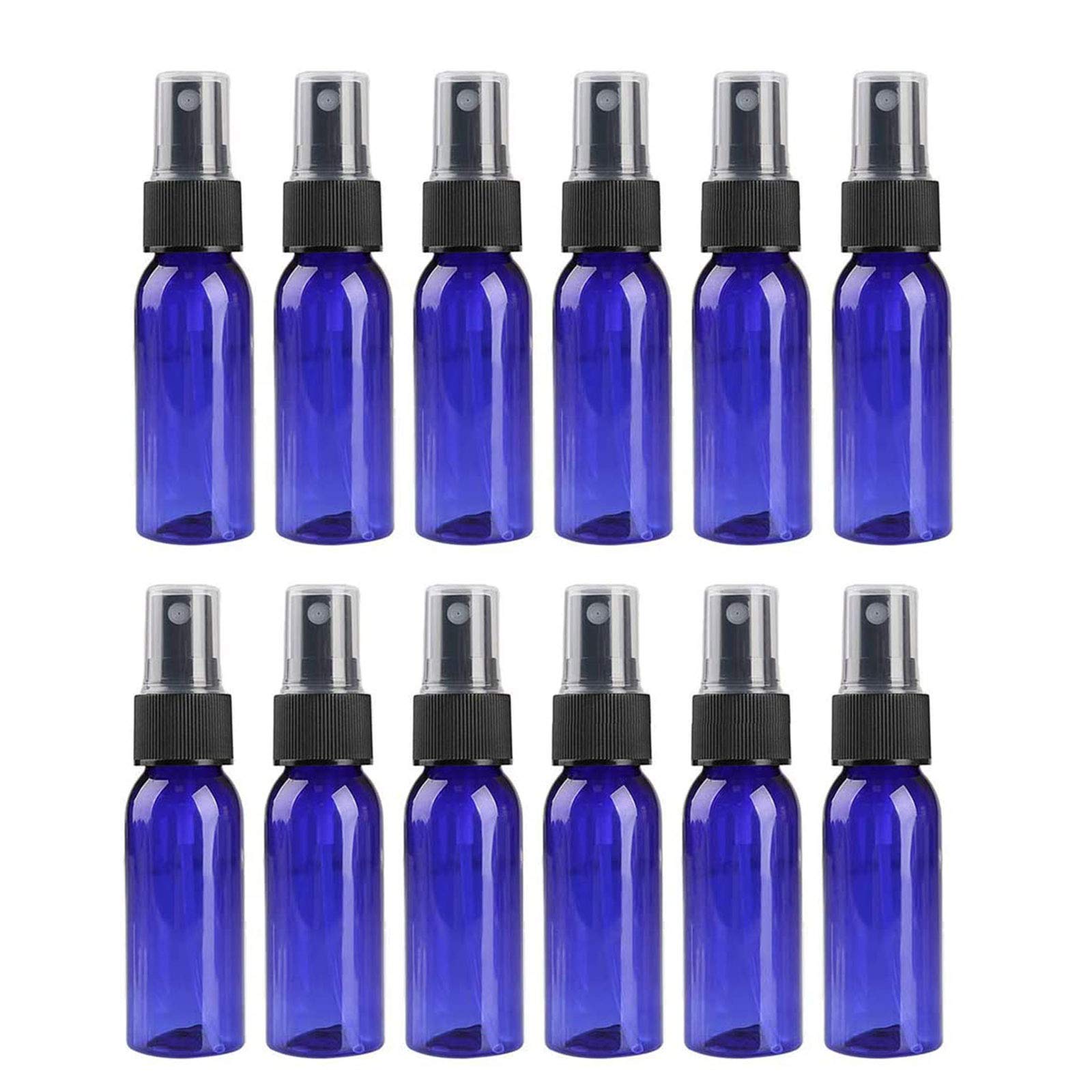 Amazon | 12本セット30ml ブルー スプレーボトル詰替ボトル 遮光 空 